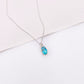 Dainty Fox Turquoise Necklace No. 03