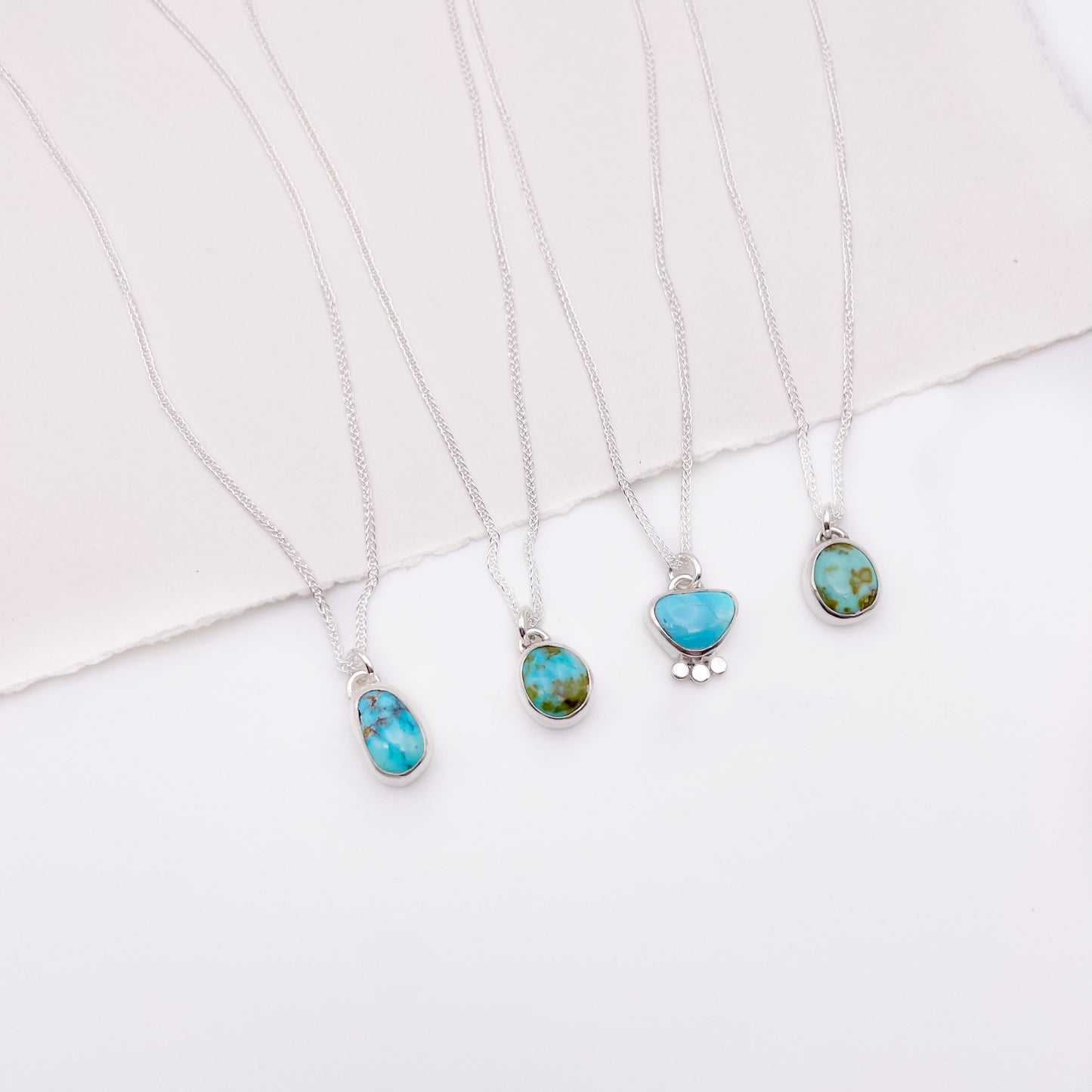 Dainty Fox Turquoise Necklace No. 04