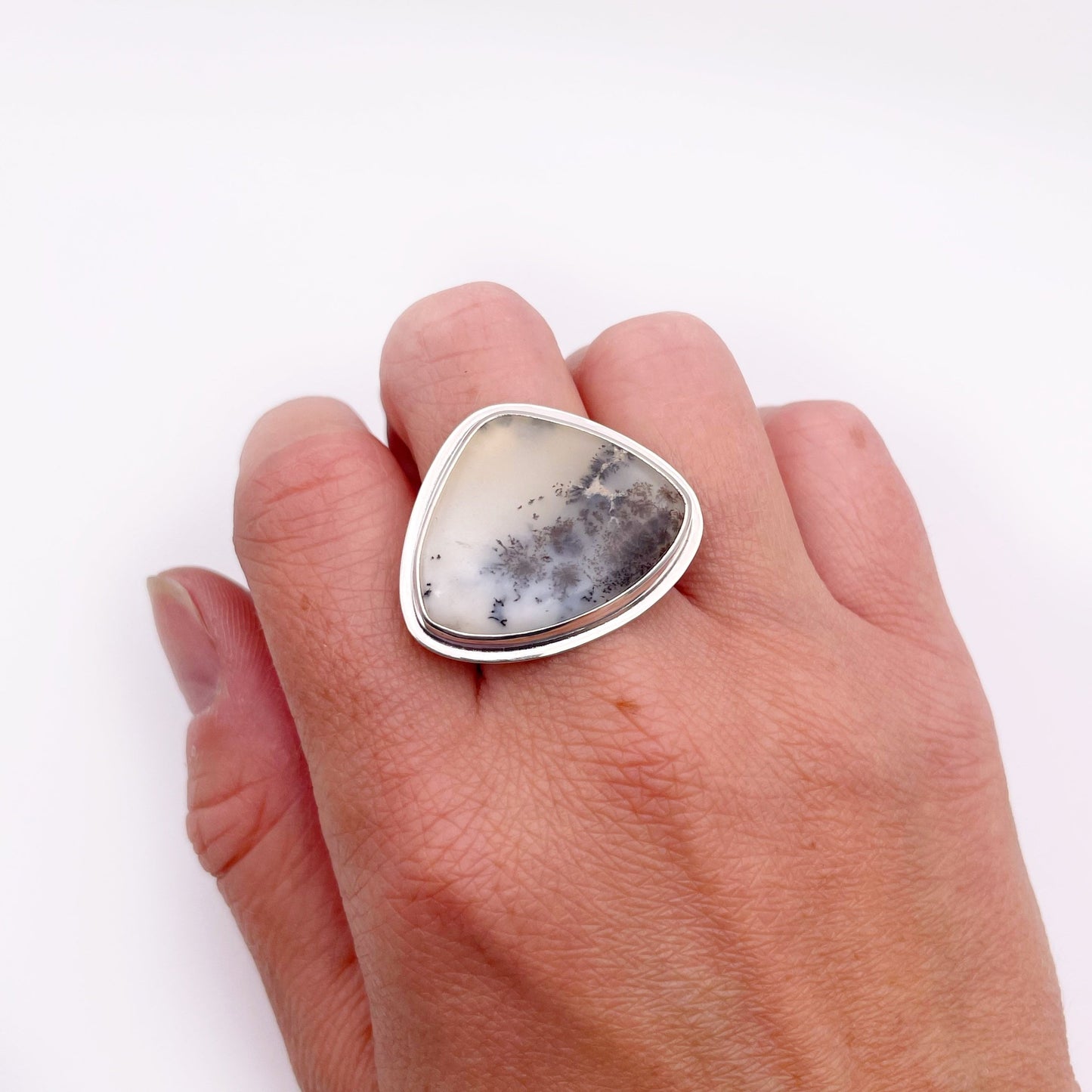 Dendritic Agate Ring No. 1 | Size 9.25