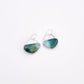 Peruvian Opal Dangle Earring No. 07