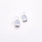 Blue Owyhee Opal Earring No. 02