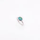 Birches Turquoise Stacking Oval Ring No. 32 | Size 9.5