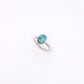 Birches Turquoise Stacking Oval Ring No. 24 | Size 5.5