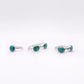 Birches Turquoise Stacking Oval Ring No. 28 | Size 8