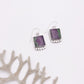 Ruby in Zoisite Dangle Earring No. 01