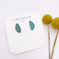 Peruvian Opal Stud Earring No. 13