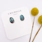 Peruvian Opal Stud Earring No. 16