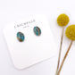 Peruvian Opal Stud Earring No. 15