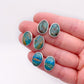 Peruvian Opal Stud Earring No. 16