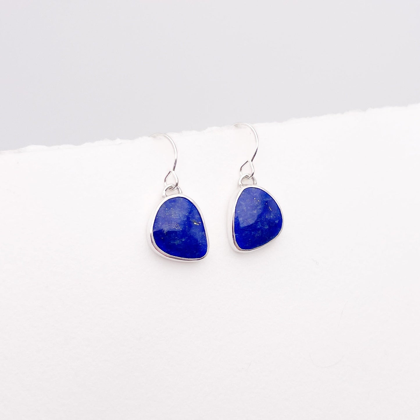 Lapis Lazuli Dangle Earring No. 07