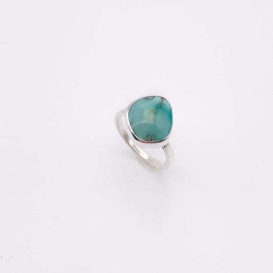 Freeform Turquoise Ring No. 04 | Size 6