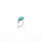 Oval Turquoise Nomad Ring | Size 4.5