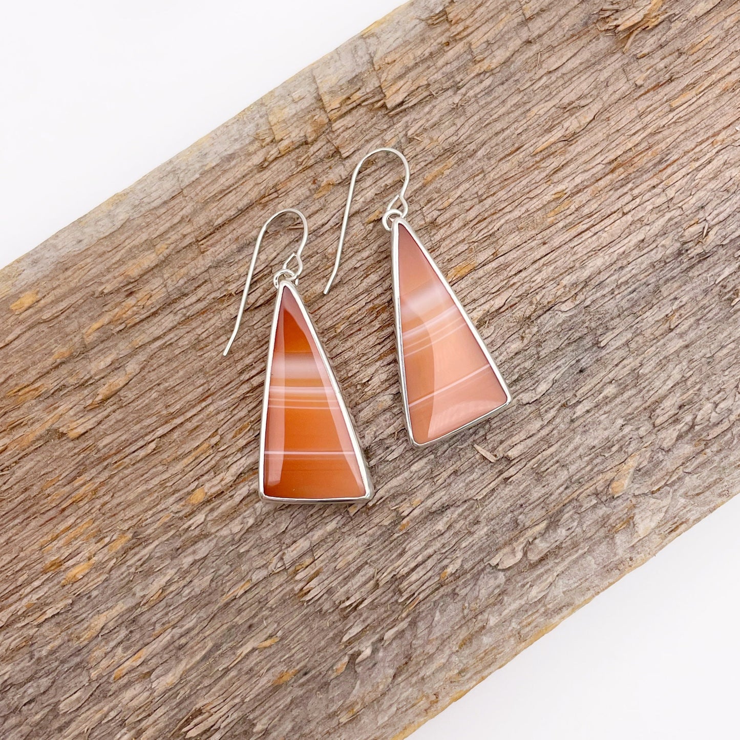 Indonesian Carnelian Dangle Earring