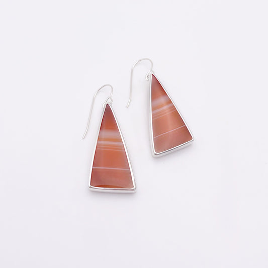 Indonesian Carnelian Dangle Earring