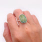 Mini Ruby in Fuchsite Ring No. 07 | Size 6.75