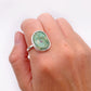 Mini Ruby in Fuchsite Ring No. 08 | Size 9.25