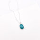 Dainty Kingman Turquoise Necklace No. 04