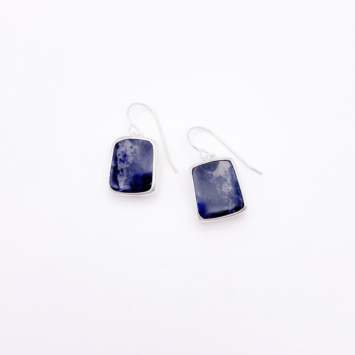 Sodalite Dangle Earring No. 04