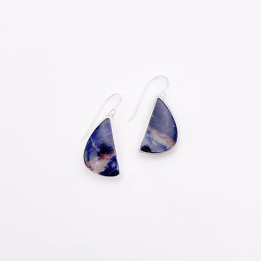 Sodalite Dangle Earring No. 03