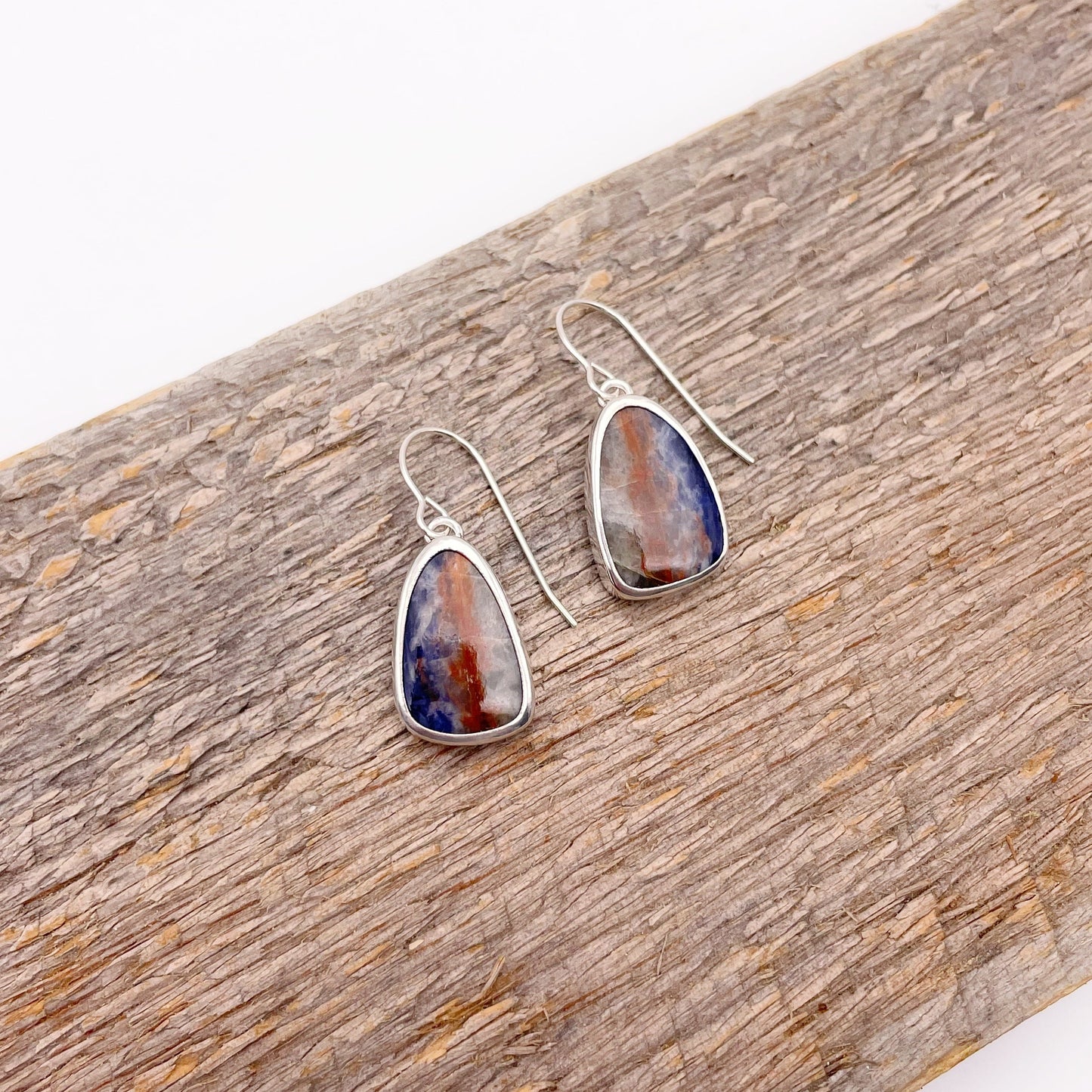 Sodalite Dangle Earring No. 02