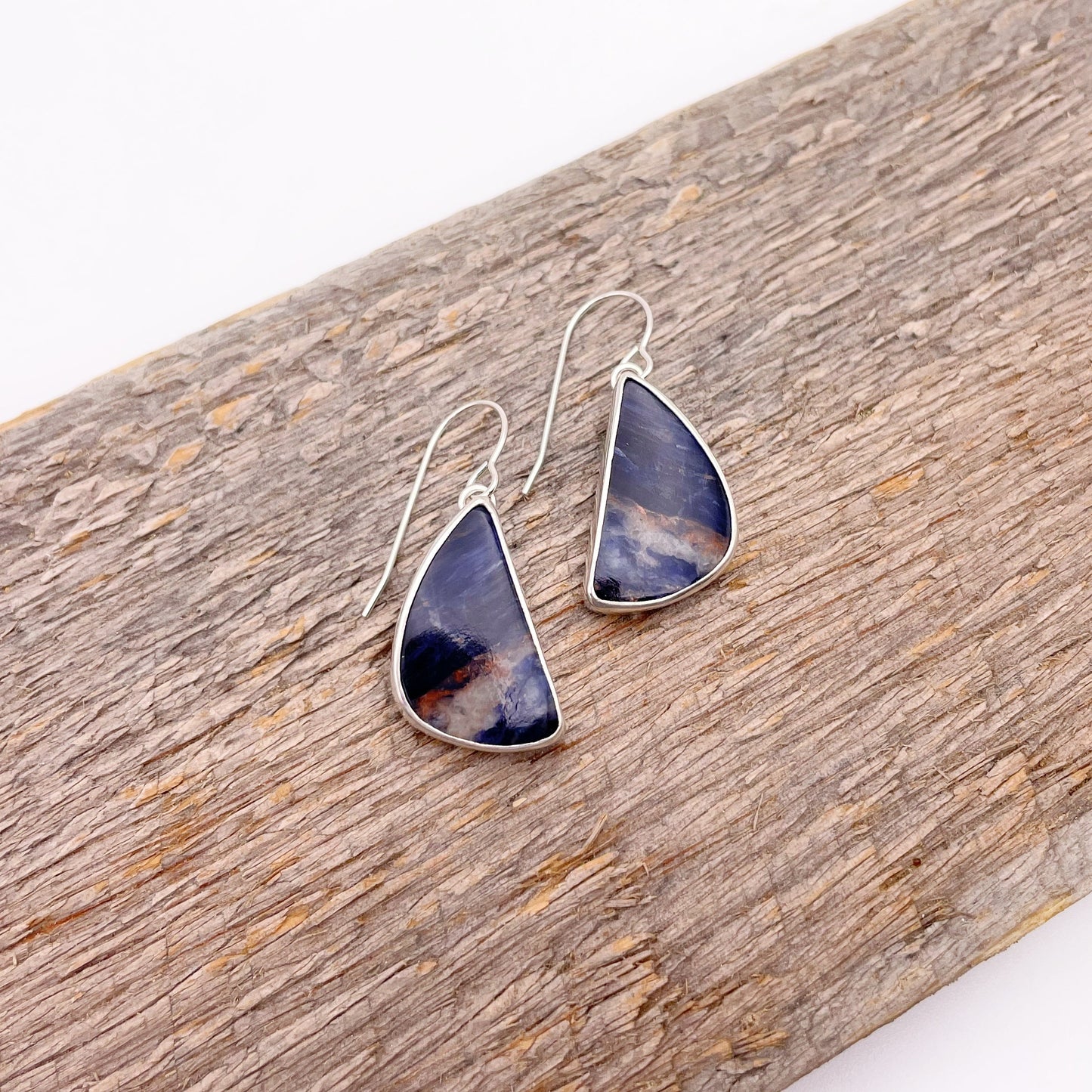 Sodalite Dangle Earring No. 03