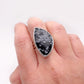 Snowflake Obsidian Ring No. 01 | Size 9.5