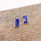 Lapis Lazuli Dangle Earring No. 08