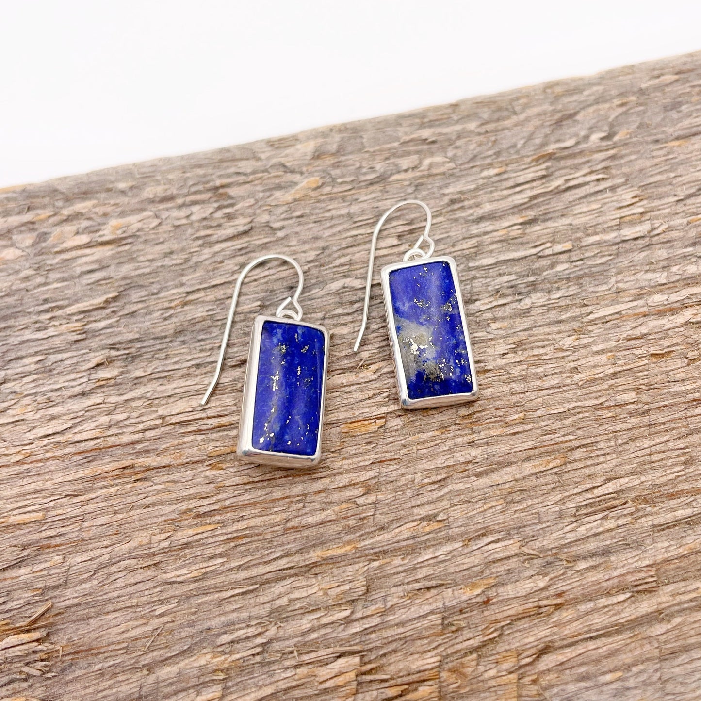 Lapis Lazuli Dangle Earring No. 08
