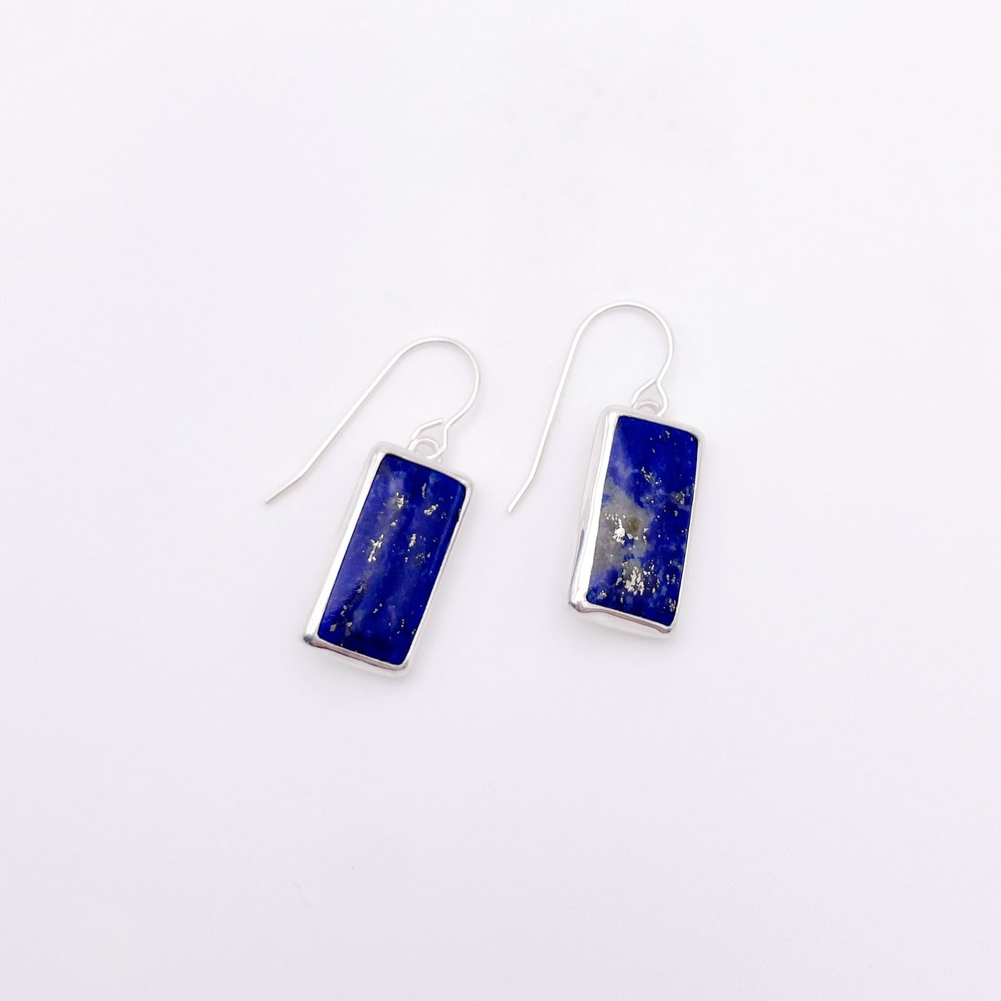 Lapis Lazuli Dangle Earring No. 08