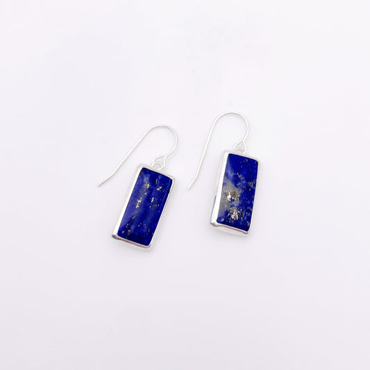 Lapis Lazuli Dangle Earring No. 08