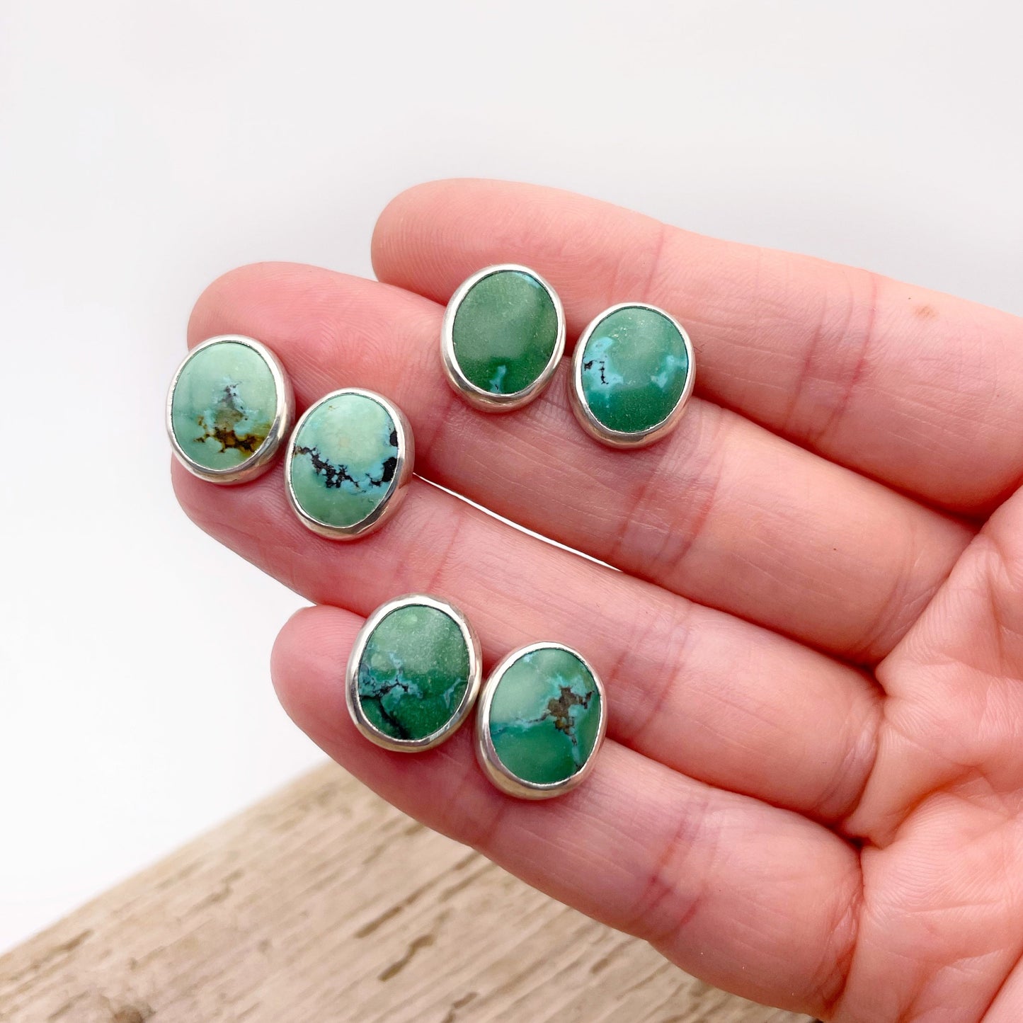 Turquoise Stud Earring No. 03