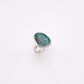 Freeform Turquoise Ring No. 04 | Size 7.75