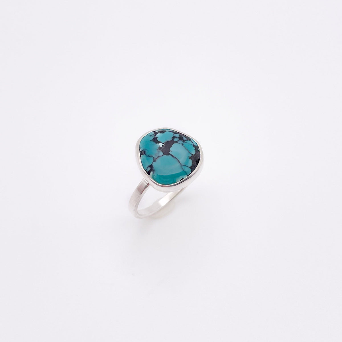 Freeform Turquoise Ring No. 05 | Size 9.5