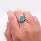 Freeform Turquoise Ring No. 05 | Size 9.5