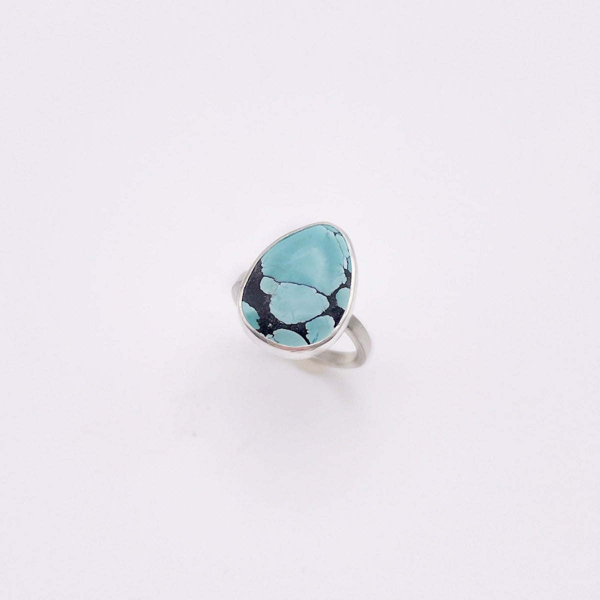 Teardrops Turquoise Ring No. 03 | Size 6.5