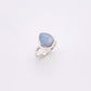 Owyhee Opal Tiny Teardrop Ring | Size 7.5