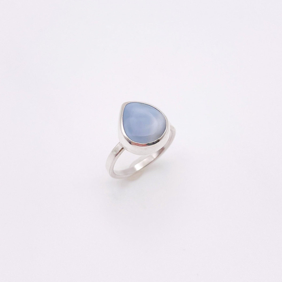 Owyhee Opal Tiny Teardrop Ring | Size 7.5