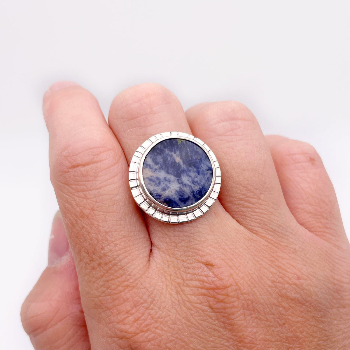 Sodalite Sundance Ring | Size 9