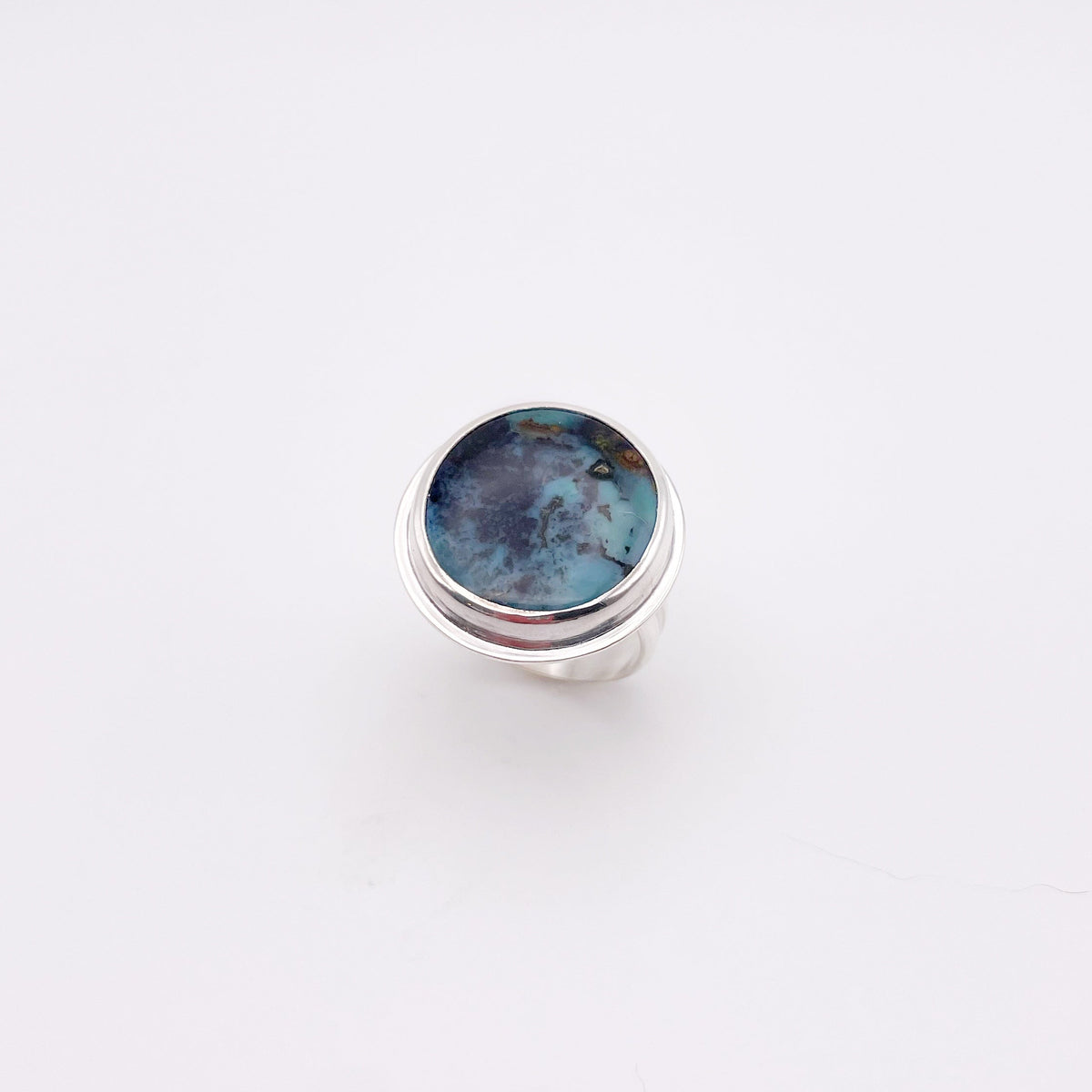 Gem Silica Round Ring No. 03 | Size 9.75