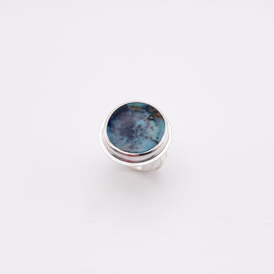 Gem Silica Round Ring No. 03 | Size 9.75