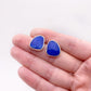 Lapis Lazuli Stud Earring No. 07