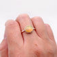 Fire Opal Dainty Ring No. 09 | Size 10