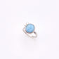 Mini Larimar Ring No. 02 | Size 7