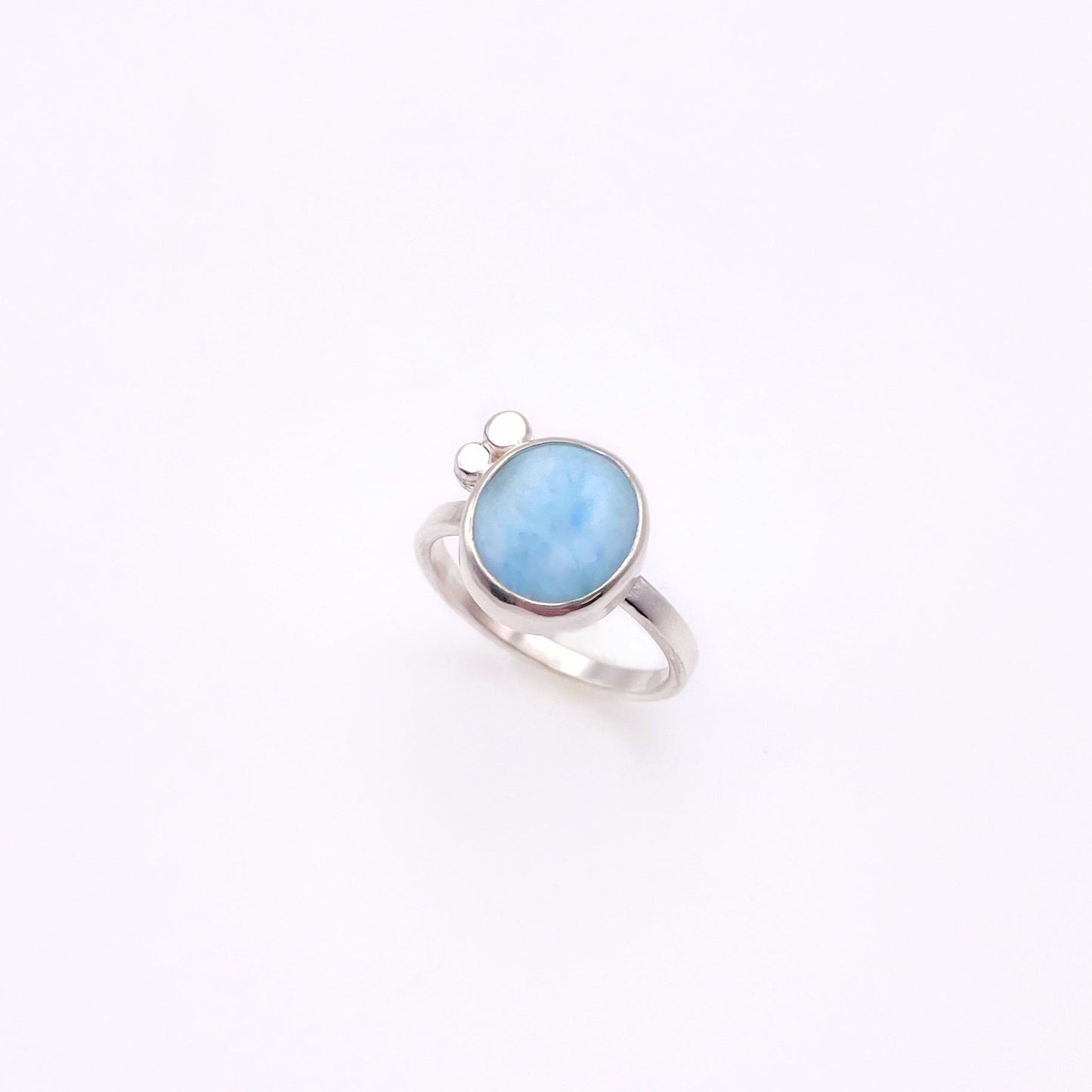 Mini Larimar Ring No. 02 | Size 7