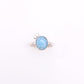 Mini Larimar Ring No. 01 | Size 5.5