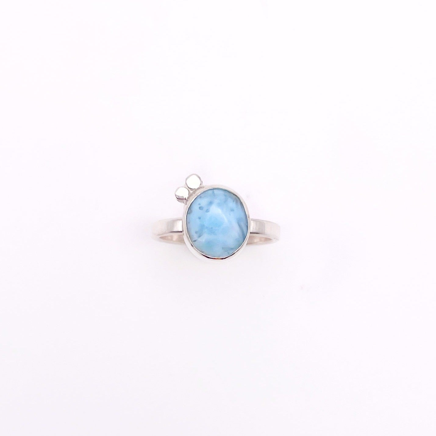 Mini Larimar Ring No. 01 | Size 5.5