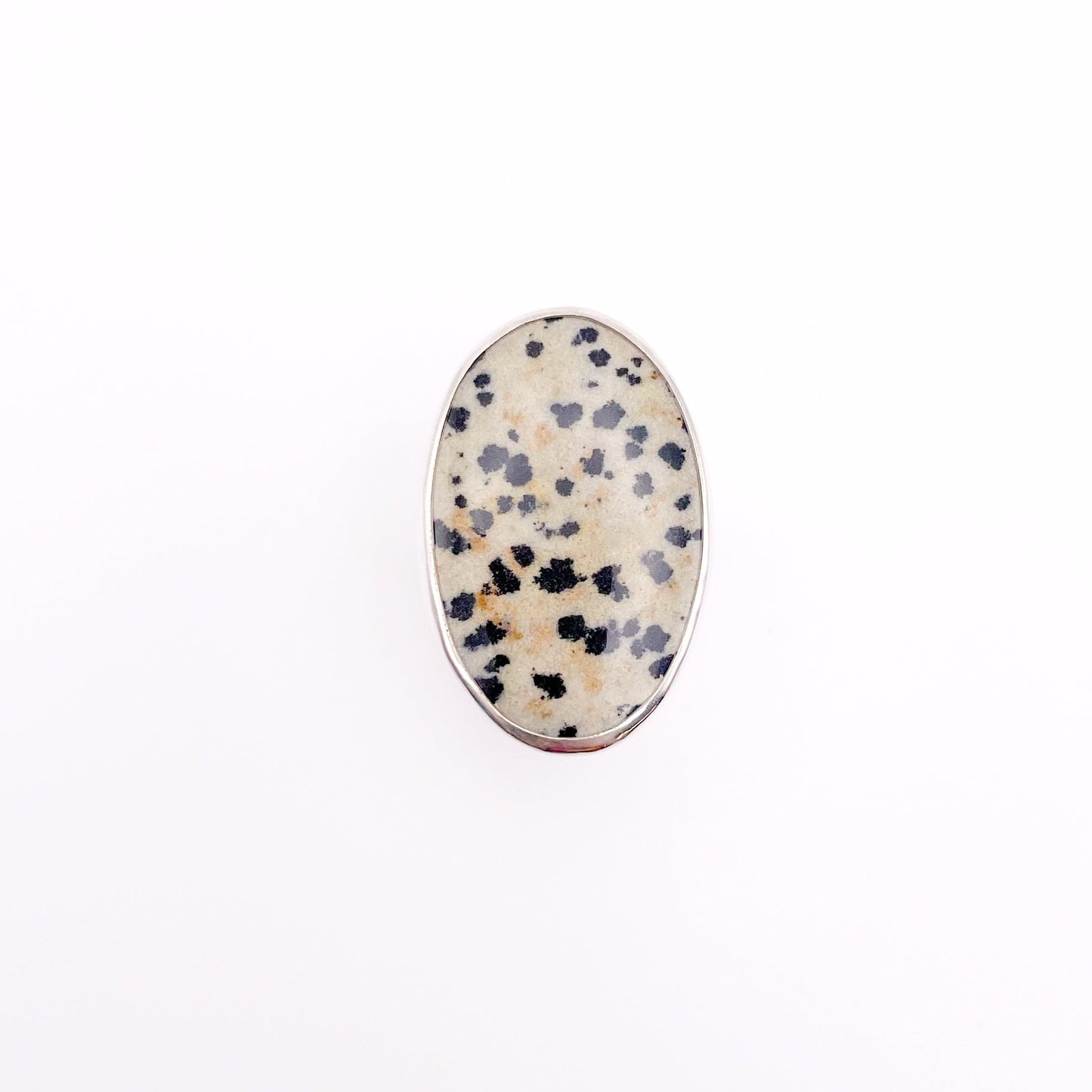 Abundance Dalmatian Jasper Ring No. 01 | Size 9