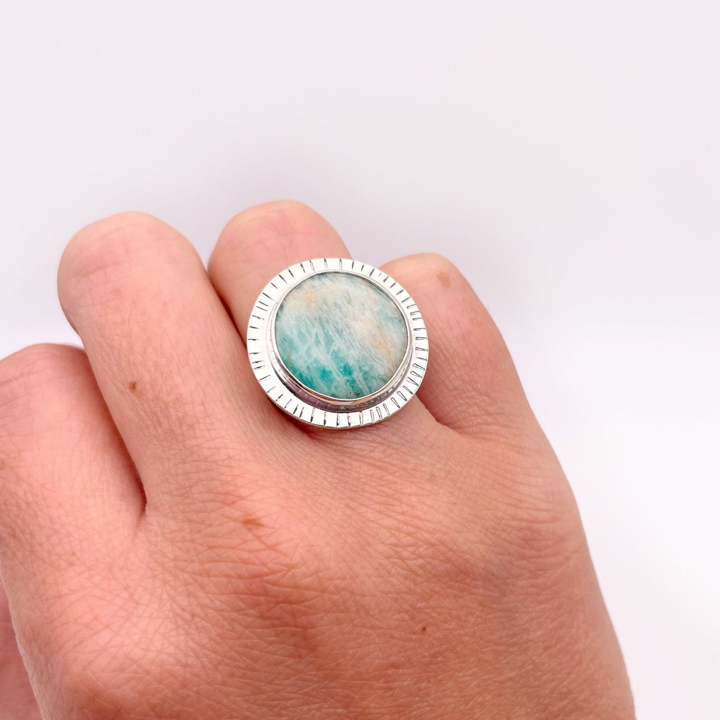 Sundance Amazonite Ring | Size 5.5