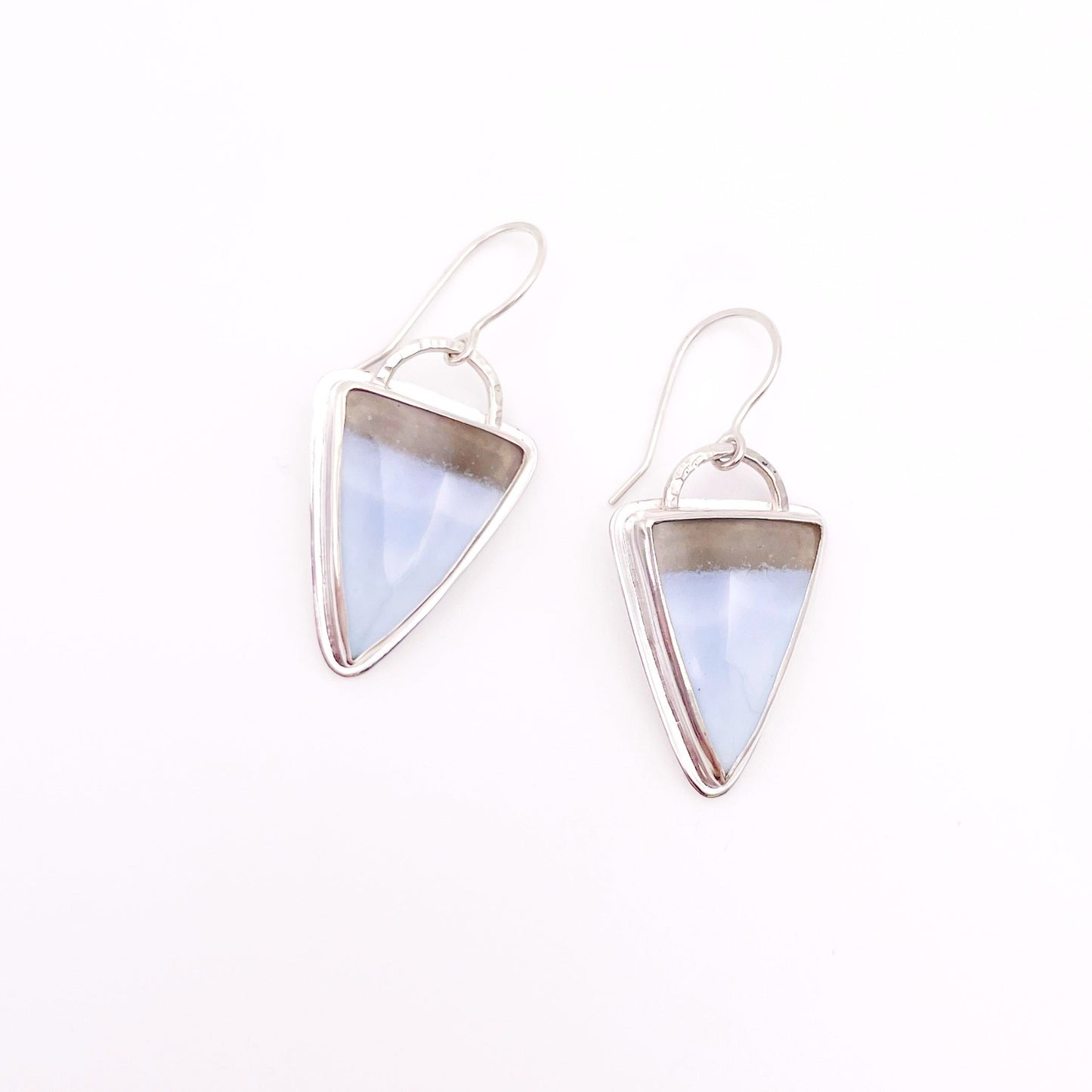 Blue Owyhee Opal Empower Earring