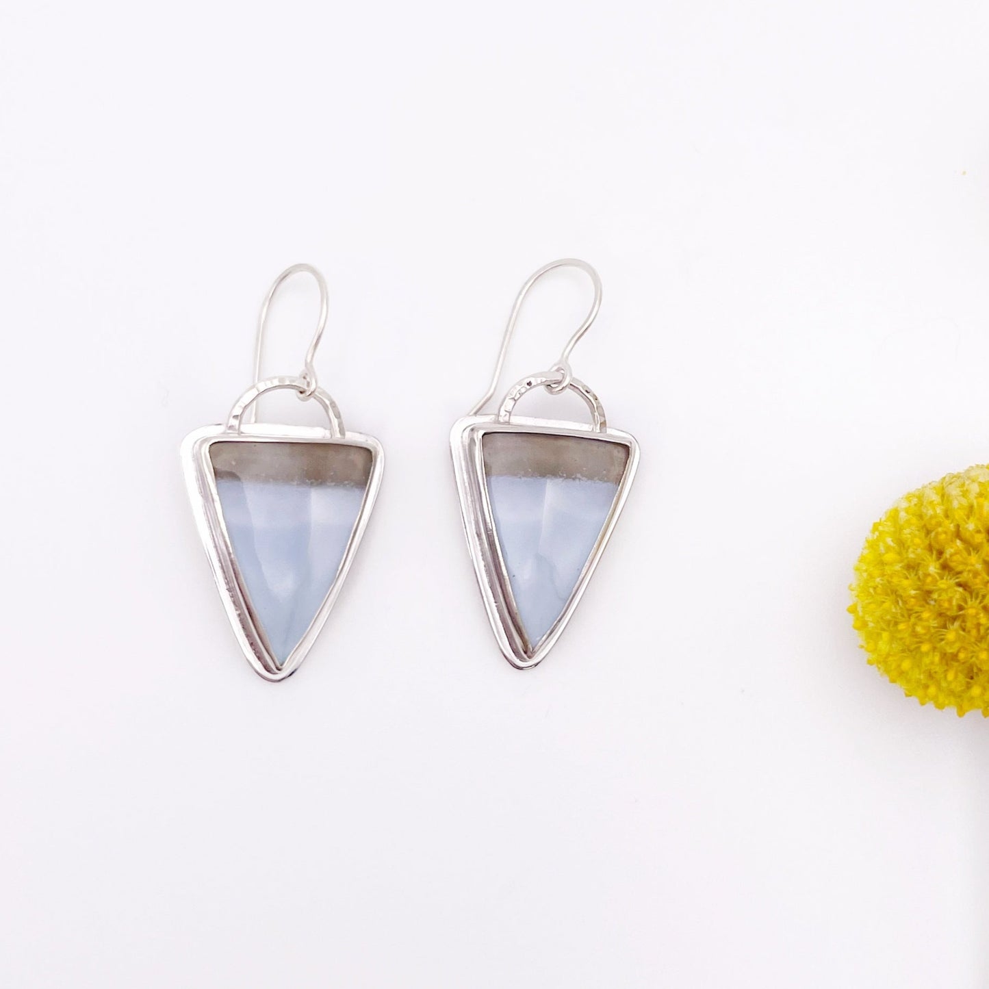 Blue Owyhee Opal Empower Earring